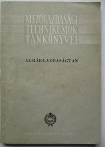 hodászy miklós - Agrárgazdaságtan