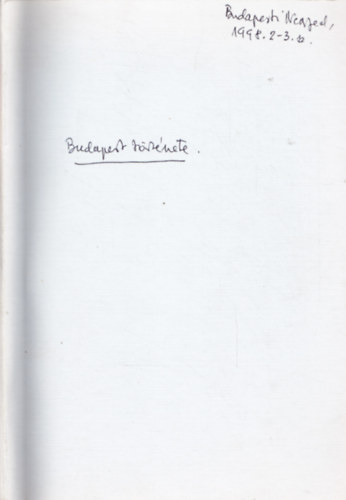 Lackó Miklós - A két világháború között. Különlenyomat a Budapesti Negyed 6. évf. 2-3. (20-21.) (1998. nyár-ősz) számából