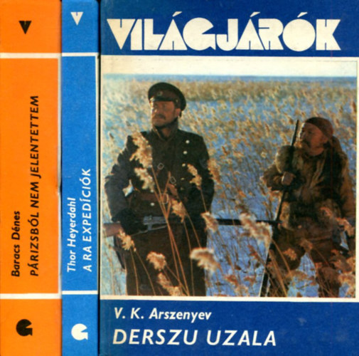 Több szerző - 3 db Világjárók kötet