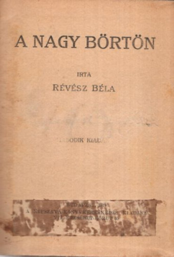 Rvsz Bla - A nagy brtn