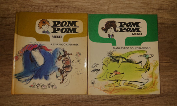 Csukás István - 2 Pom-Pom mese: A civakodó cipőikrek, Madérvédő golyókapkodó