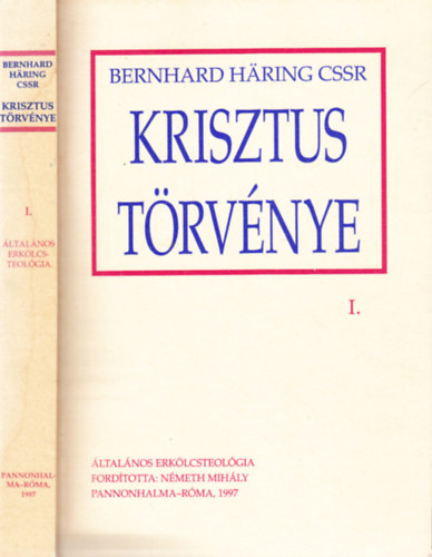 Bernhard H�ring - Krisztus t�rv�nye I.