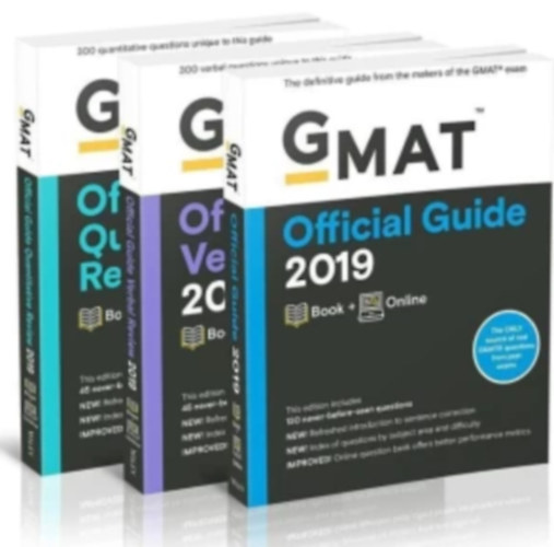 Gmac Graduate Management Admission Council - GMAT Official Guide 2019 Bundle