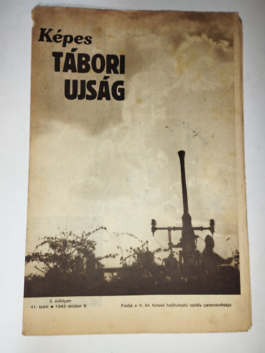 KPES TBORI UJSG II. vfolyam 41. szm - 1943 oktber 8.