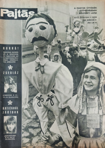 Vasv�ri Ferenc  (szerk.) - Pajt�s XXIII. �vfolyam 11. sz�m (1968)