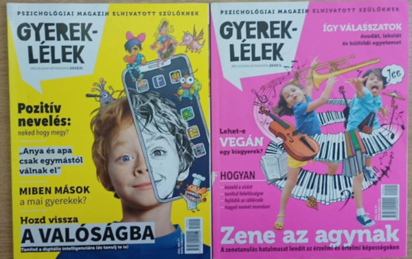2 db Gyerekllek magazin: 2019/5. s 2020/1.