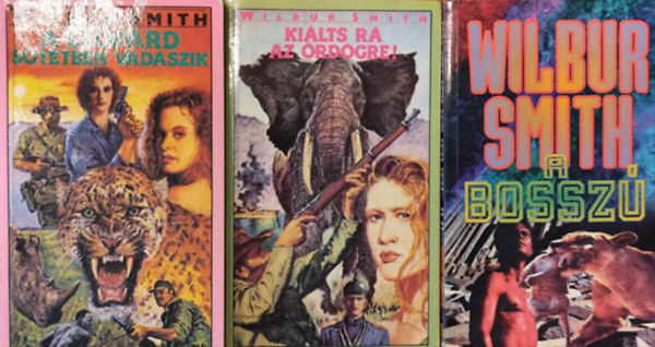 Wilbur Smith - 3 db Wilbur Smith ktet