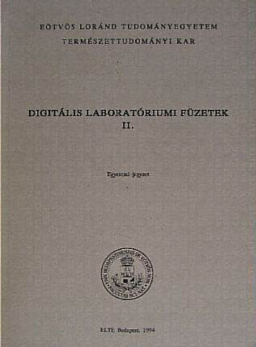 Csahók Zoltán - Digitális laboratóriumi füzetek II.