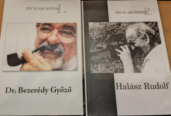 Dr. Harn�czy �rs Nagy G�bor - 2 db P�csi arck�pek 1-2.: Dr. Bezer�dy Gy�z� (1934-2004) + Hal�sz Rudolf (1919-1992)