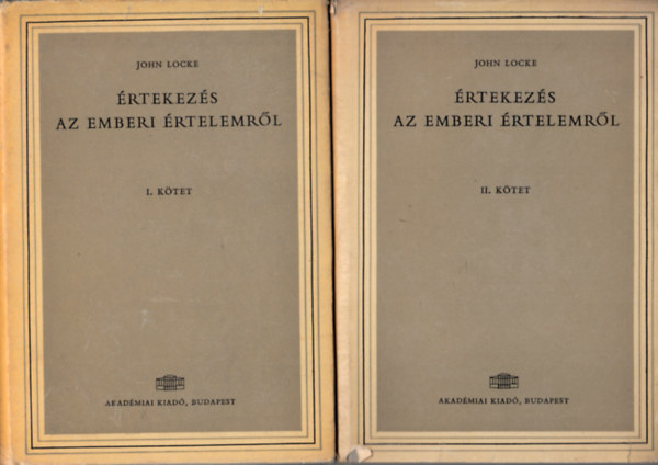 John Locke - �rtekez�s az emberi �rtelemr�l I-II.