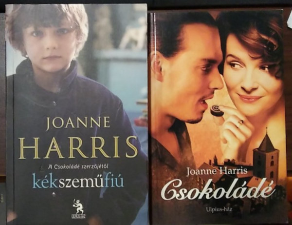 Joanne Harris - 2 db m�, romantikus: Csokol�d�+ K�kszem�fi�