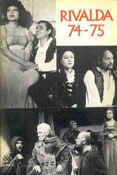 Kardos Gy�rgy  (szerk.) - Rivalda 74-75  / Nyolc magyar sz�nm�/