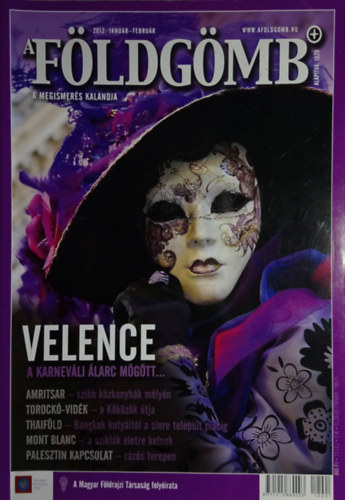 Dr. Nagy Bal�zs  (SZERK.) - A F�ldg�mb - A Magyar F�ldrajzi T�rsas�g foly�irata (XIV. (XXX.) �vf. 2012/1. janu�r-febru�r, 261. f�zet)