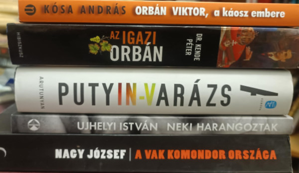 Dr. Kende Péter, Anna Arutunyan, Ujhelyi István, Nagy József Kósa András - Poltikikai könyvcsomag