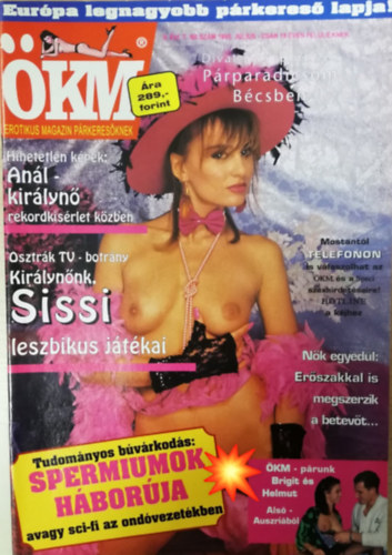 KM - Erotikus Magazin Prkeresknek 6. vf. 7./60./ szm - 1995. jlius