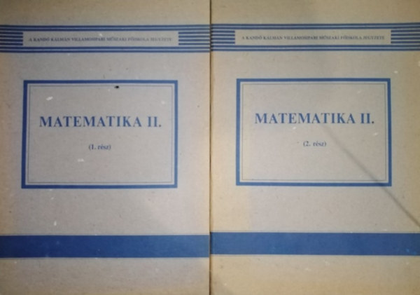 Karsa-Pal-Ills... - Matematika II/1-2.