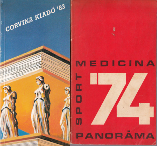 2 db Knyvszet: Medicina knyvkiad 1974. vi knyvei, Corvina kiad '83.