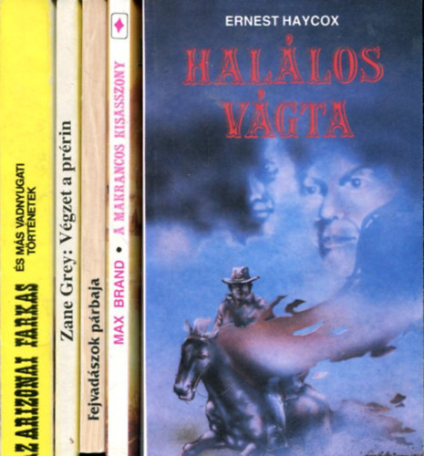 Több szerző - 5 db vadnyugati történet kötet