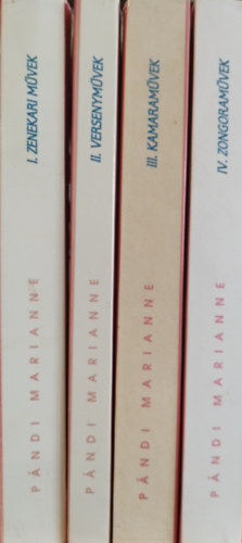 P�ndi Marianne - Hangversenykalauz I-IV.