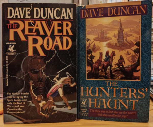 Dave Duncan - 2 db Dave Duncan: The Reaver Road + The Hunters' Haunt