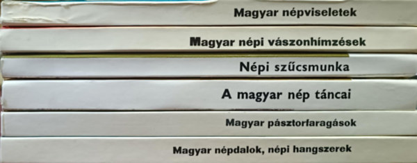 Magyar népművészeti könyvcsomag