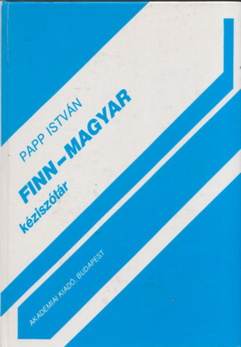 Papp Istv�n - Finn-magyar k�zisz�t�r