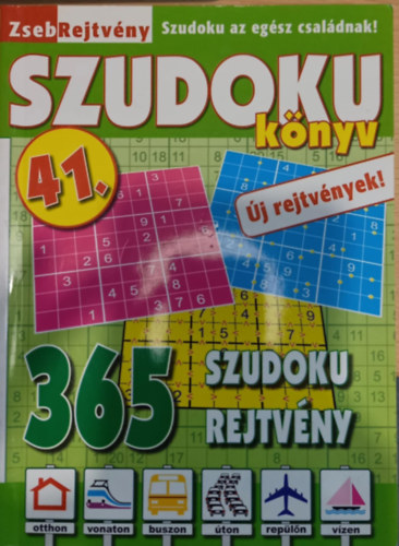 Szudoku könyv 41,