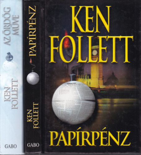 Ken Follett - 2 db. krimi (Paprpnz + Az rdg mve)
