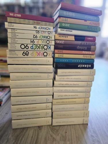 38db Körkép, könyvcsomag: 1965, 1968-1970, 1974-1978, 1980-1996, 2000, 2002-2007, 2009-2013 - KÖNYVMENTŐ AJÁNLAT