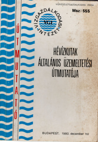 Altnőder András - Hévízutak általános üzemeltetési útmutatója