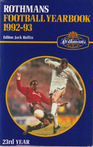 Jack Rollin - Rothmans Football yearbook 1992-93
