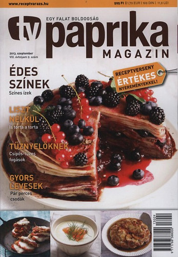 TV Paprika Magazin - 2013. szeptember - VIII. vfolyam 9.szm
