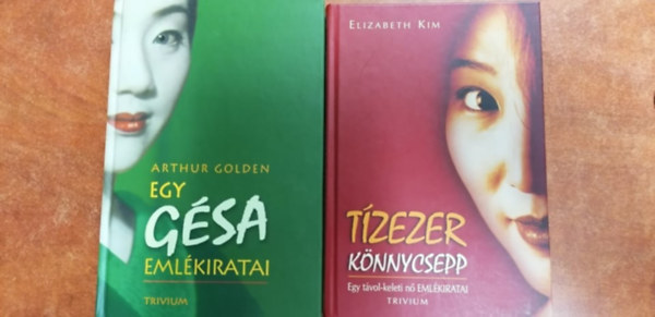 Arthur Golden Elizabeth Kim - Egy gsa emlkiratai + Tzezer knnycsepp (2 ktet )