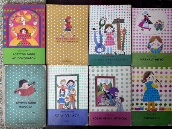 Szepes M�ria - 8 db P�tty�s Panni k�nyv