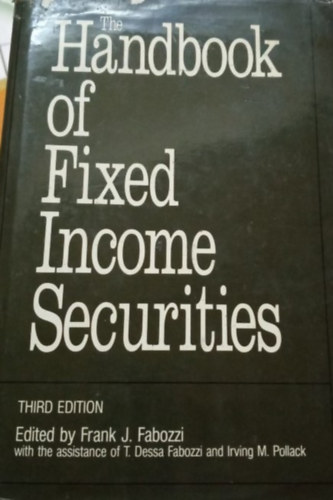 Frank J. Fabozzi - The Handbook of Fixed Income Securities Third Edititon