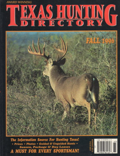 Texas Hunting Directory - Fall 1996