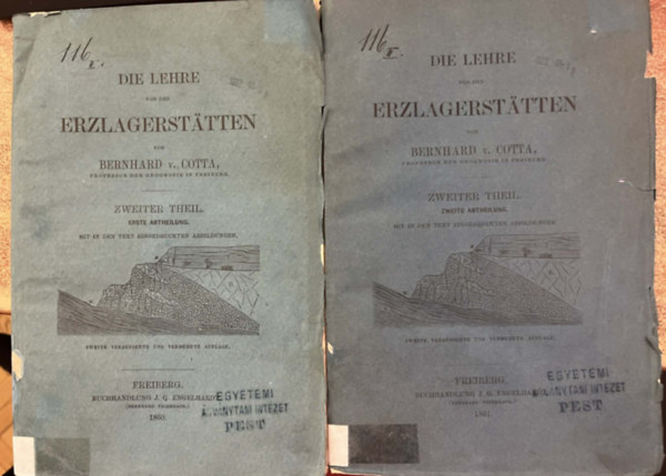 Bernhard von Cotta - Die Lehre von den Erzlagerst�tten zweiter theil