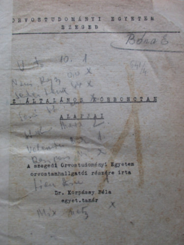 Korpsy Sztanojevits, Dr Kovcs Klmn - 4 db orvosi tankknyv egybektve (gpirat)