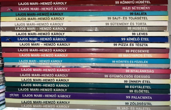 Lajos Mari Hemz Kroly - 24 DB LAJOS MARI S HEMZ KROLY: 1.	99 EGYTLTEL 2.	99 ELTEL 3.	99 GYMLCSS DESSG 4.	99 HZI STEMNY 5.	99 HSTEL 6.	99 KML TEL 7.	99 KNNY HSTEL 8.	99 KRTS S FZELK 9.	99 KRUMPLIS TEL 10.	99 LEV