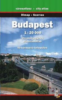 Szarvas Dimap - Budapest v�rosatlasz