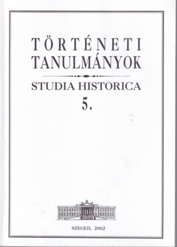 Balázs György - Történeti Tanulmányok 5. - A városházi tisztviselők és alkalmazottak helyzete Szentesen 1920-1944 között - Különlenyomat