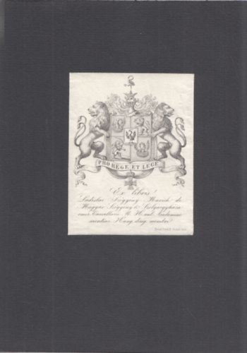 Ex Libris - Sz�gy�ny-Marich L�szl� (1840-1916)