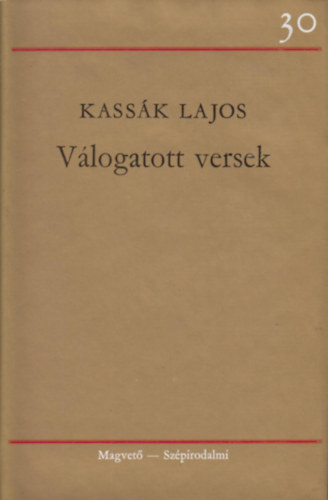 Kassák Lajos - Kassák Lajos válogatott versek