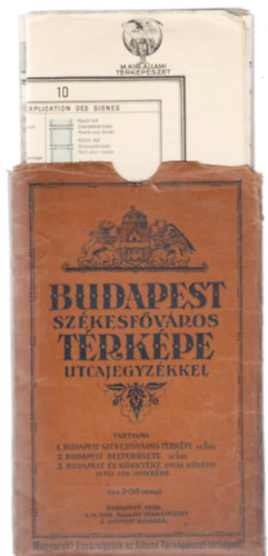 Budapest szkesfvros trkpe utcajegyzkkel