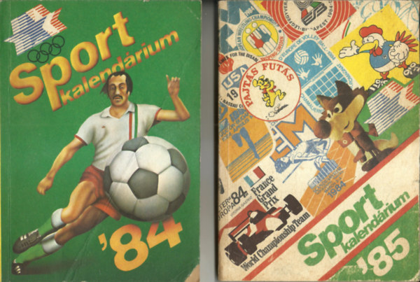 Z.Vincze Gyrgy szerkeszt - Sportkalendrium 1984, 1985