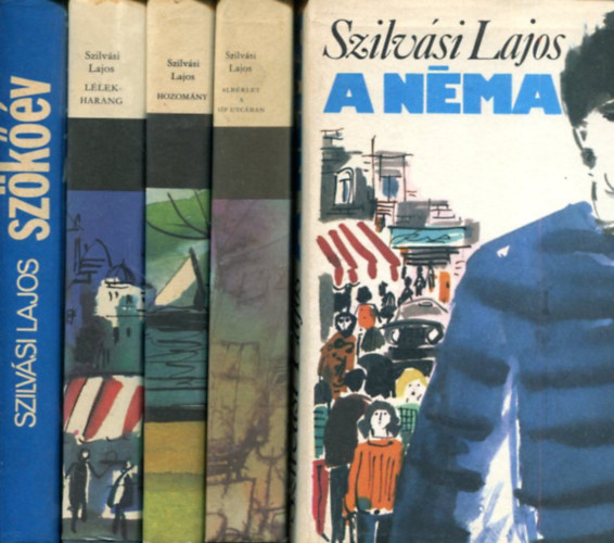 Szilv�si Lajos - 5 db Szilv�si k�tet
