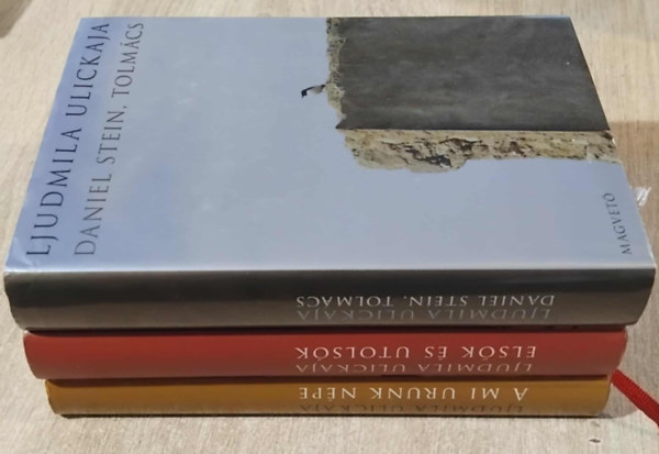 SZERZ Ljudmila Ulickaja FORDTOTTA Goretity Jzsef - Morcsnyi Gza - 3db Ljudmila Ulickaja knyv: Daniel Stein, a tolmcs - Elsk s utolsk - A mi urunk npe