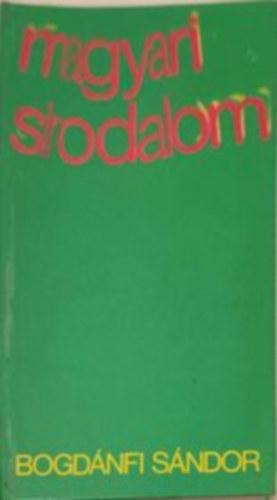 Bogdánfi Sándor - Magyari sirodalom