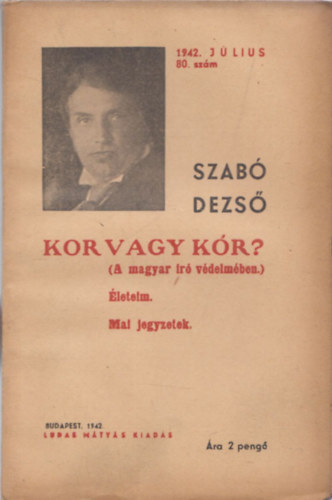 Szab Dezs - Kor vagy kr? (Szab Dezs fzetek 80.)