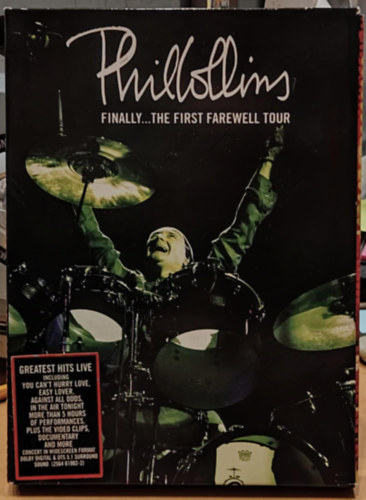 Phil Collins - Phil Collins: Finally...The First Farewell Tour (2 DVD, 1 f�zet)